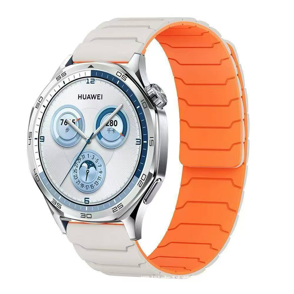 Ремінець Armor Magnetic Band Універсальний 20 mm — Star light&Orange