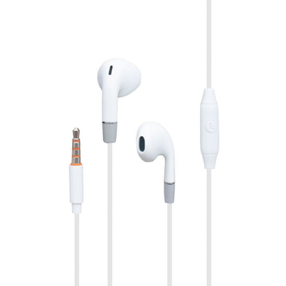 Навушники з мікрофоном 3.5mm  Celebrat G8 — White