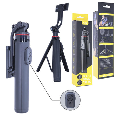 Monopod Tripod | C12 | Button Bluetooth