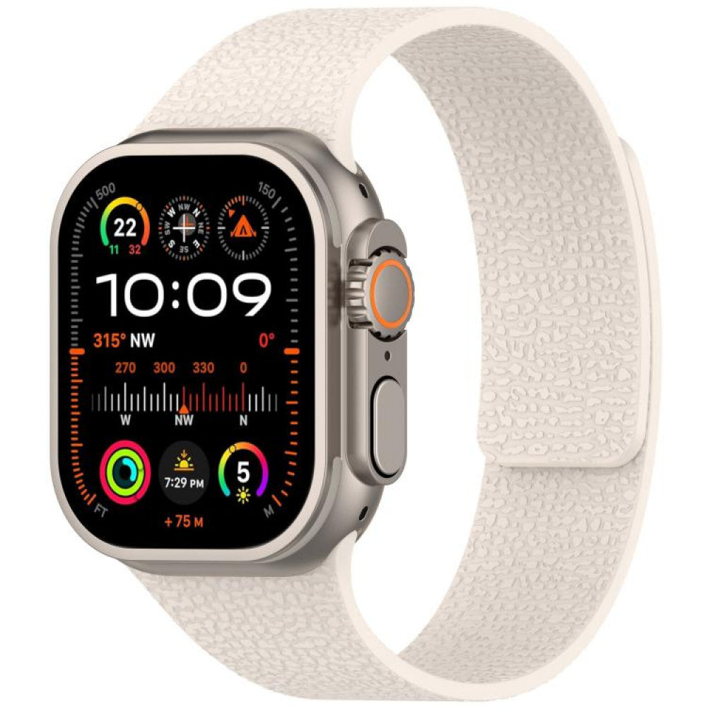 Ремінець Magic Silicon — Apple Watch 42 mm | 44 mm | 45 mm | 49 mm — Starlight