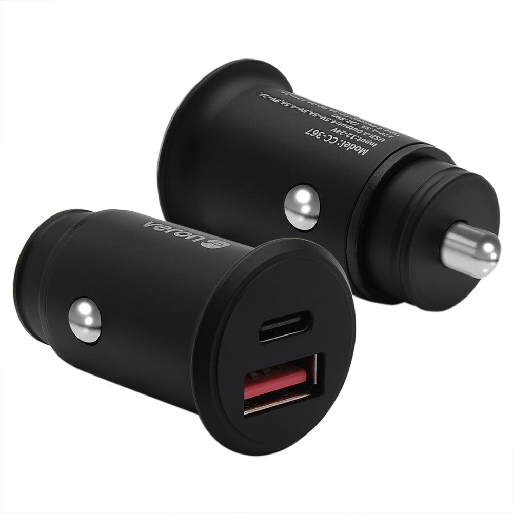 Car Charger | 67.5W | PD | QC3.0 — Veron CC-367