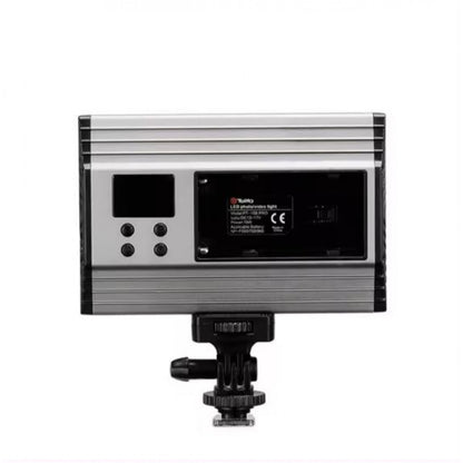 Лампа відеосвітло LED PT-15B Pro 15Wcolor 3200-5600K/1500LM/Battery F-550/2400Mah+charger (145*95*22mm)