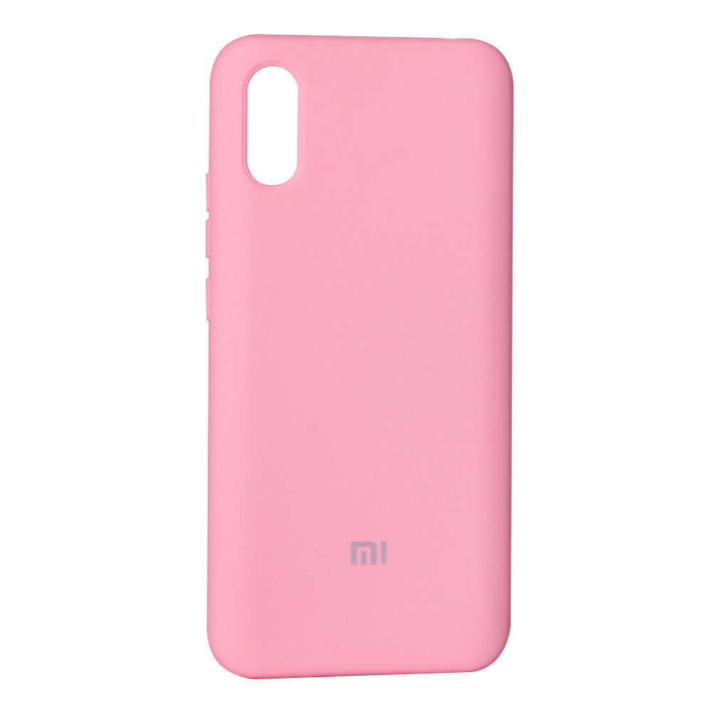 Original Silicone Case Xiaomi Redmi 9A — Pink