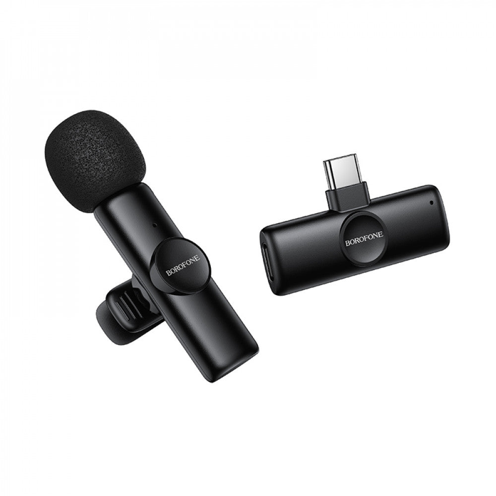 Беспроводной микрофон для телефона USB C — Borofone BFK16