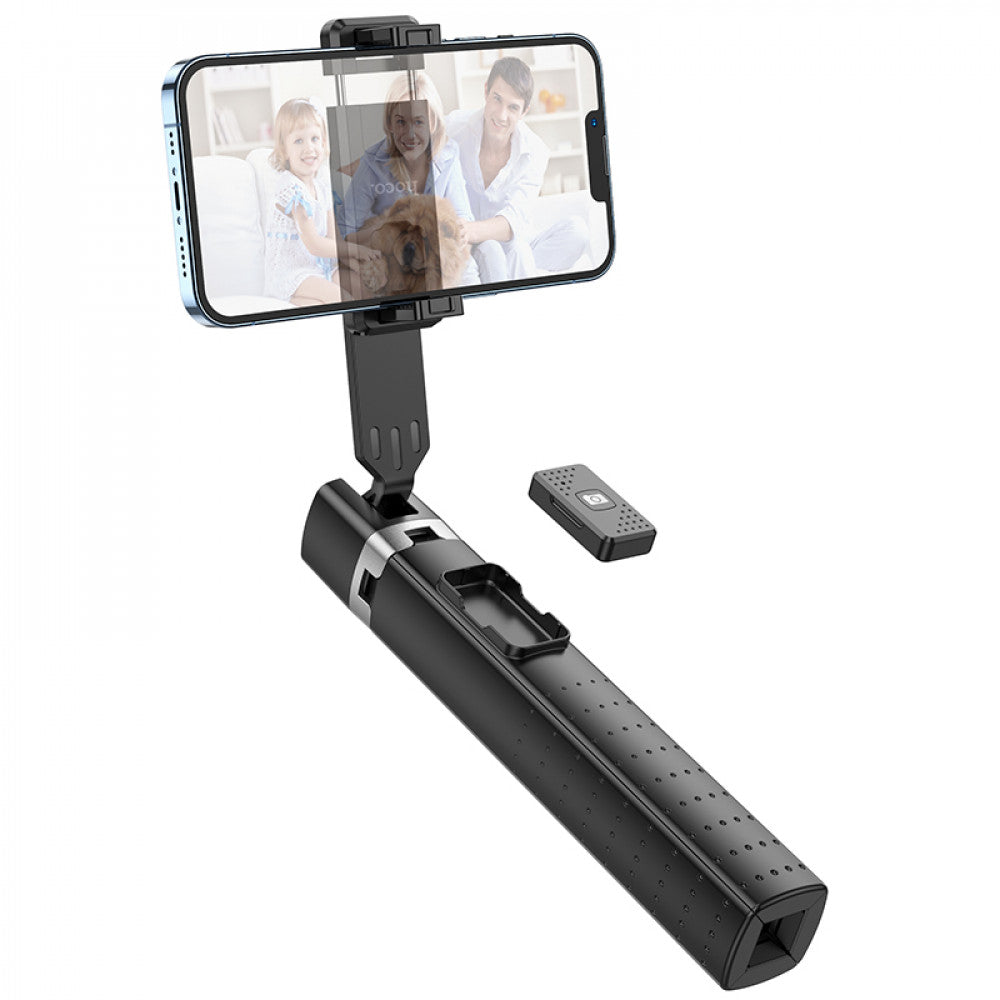 Live Broadcast Holder — Hoco K18 Wave four-leg live broadcast holder — black