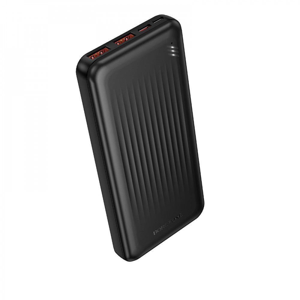 Power Bank 10000 mAh — Borofone BJ80 22.5W+PD20W — Black