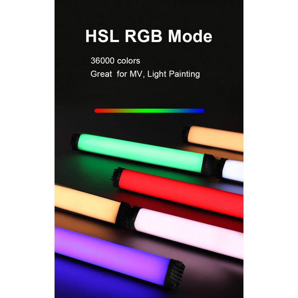 Лампа LED видео Handheld Fill Light Stick SL-30 RGB I USB Charger Cable