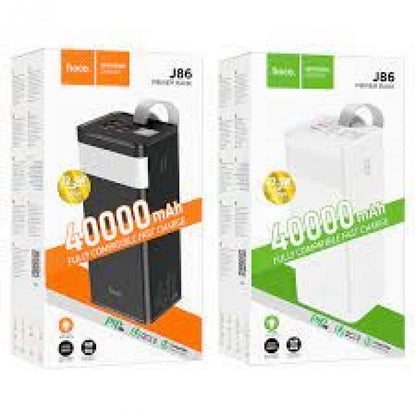 Power Bank Hoco J86 (40000 mAh) Powermaster 22.5W fully compatible — Black