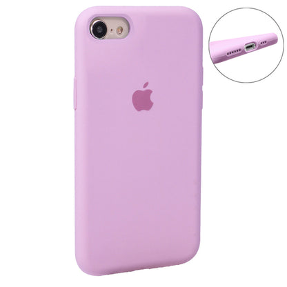 Original Silicone Case Full Size iPhone 7 ; 8 ; SE 2020 — Blue Bird Feather