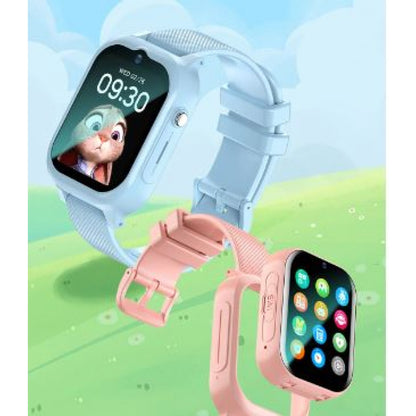 Smart Baby Watch M9MAX Waterproof с GPS трекером 4G  — Pink