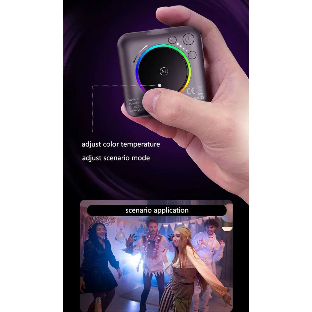 Накамерный видеосвет LED — D12S