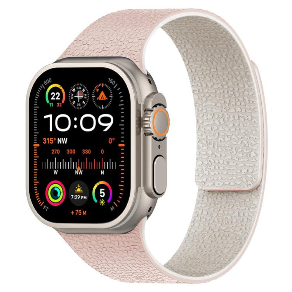 Ремінець Magic Silicon Apple Watch 38 mm 40 mm 41 mm — Oxford Pink&Starlight