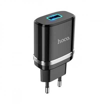 Home Charger 2.4A 1U Hoco N1 — Black