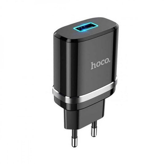 Home Charger 2.4A 1U Hoco N1 — Black