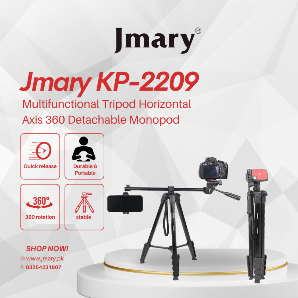 Monopod Tripod (1,73m) — Jmary KP-2209
