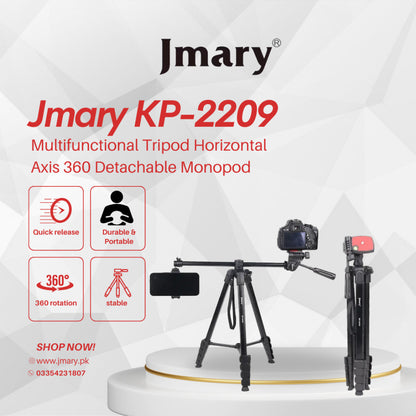Monopod Tripod (1,73m) — Jmary KP-2209