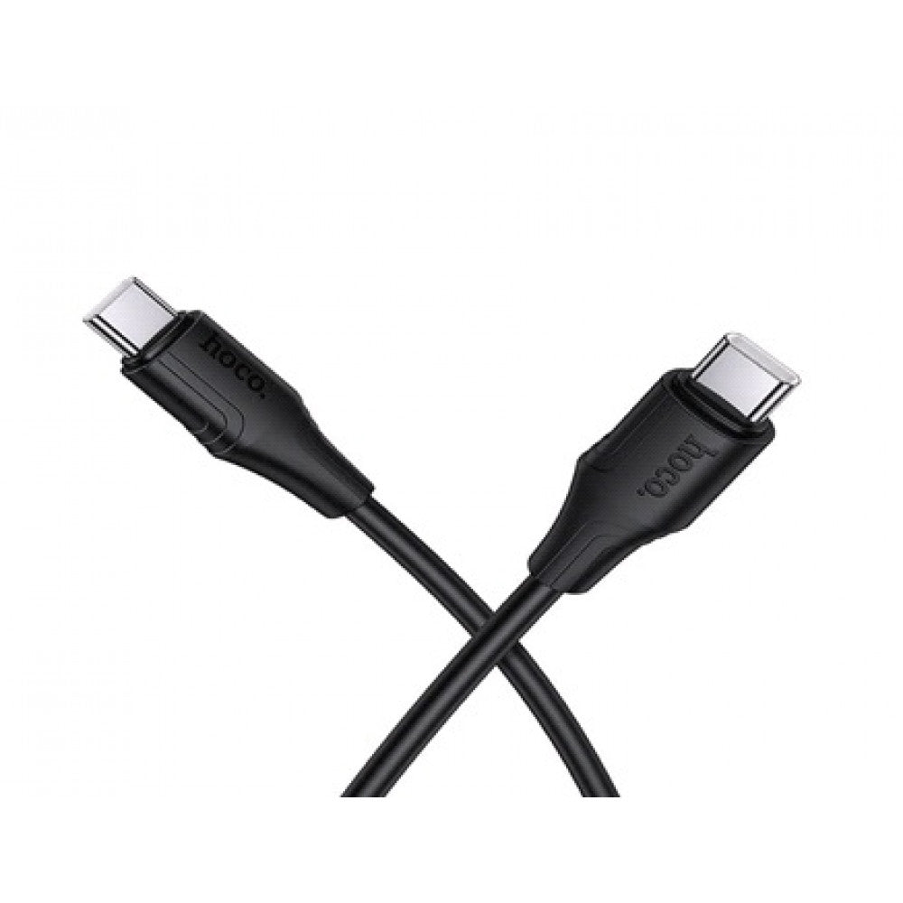 Кабель USB C to C 60W (1m) — Hoco X124 — Black