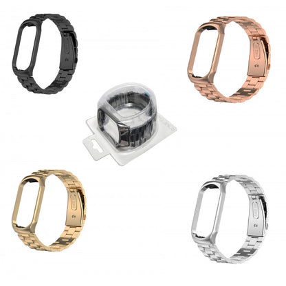 Ремінець Bead Design Xiaomi Mi Band 3 ; 4 — Black