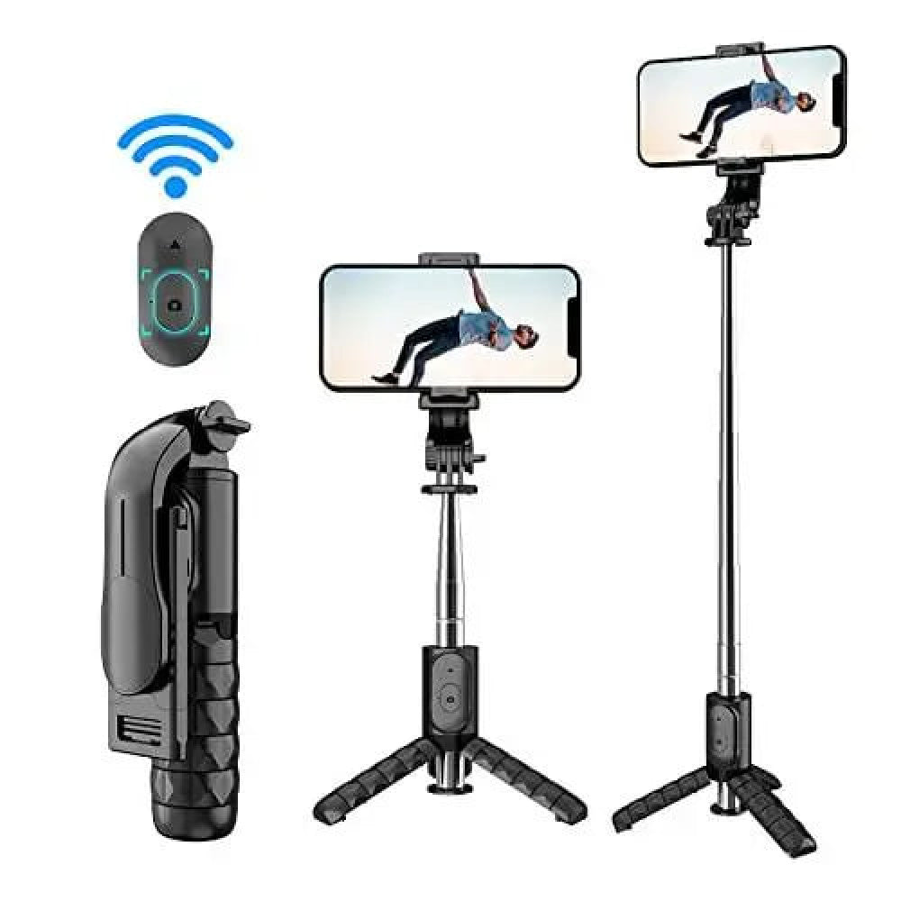 Monopod Tripod |  Q10 |  Aluminum Alloy mini Button Bluetooth