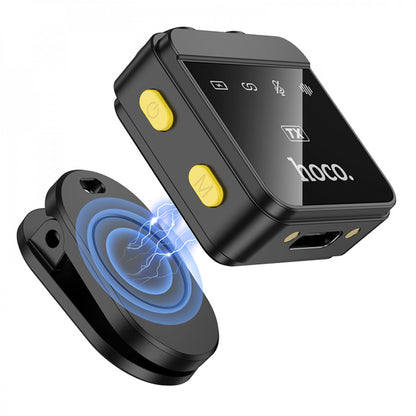 Wireless Digital Microphone — Hoco L17 Dual-mic (iP/Type-C)