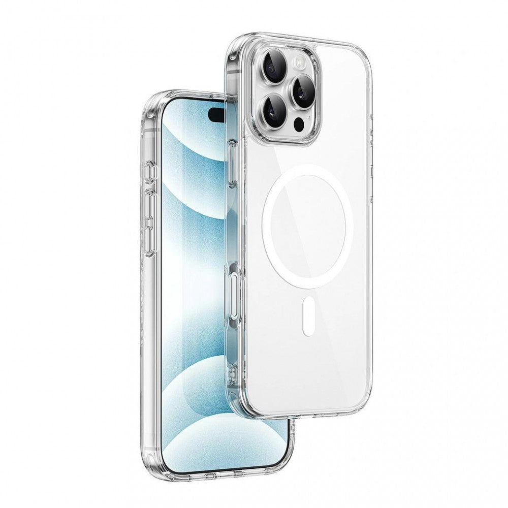 Накладка Чехлы iShield Pro Case With MagSafe MCC-101 — iPhone 17 Pro Max — Transparent