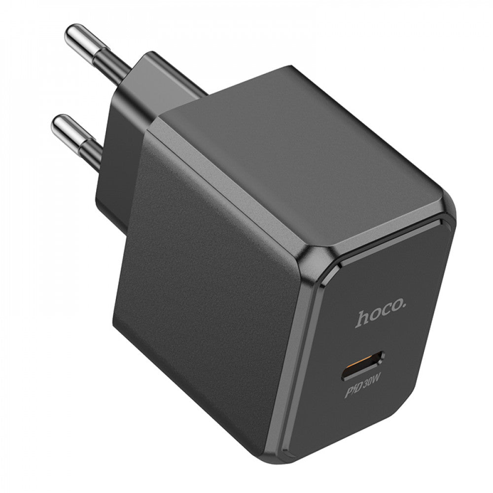 Home Charger | 30W | PD — Hoco CS15A — Black