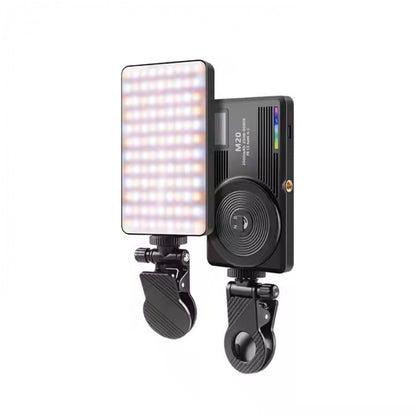 Накамерный видеосвет LED RGB — M20