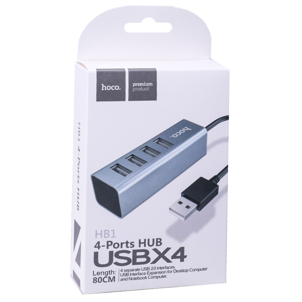 USB HUB — Hoco HB1 Line Machine ; USB To 4 USB — Tarnish