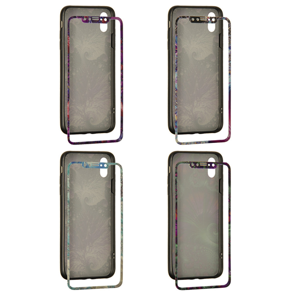 §Parmp TPU Cover Case & Glass — Apple iPhone 7 Plus ; Apple iPhone 8 Plus — Design 1