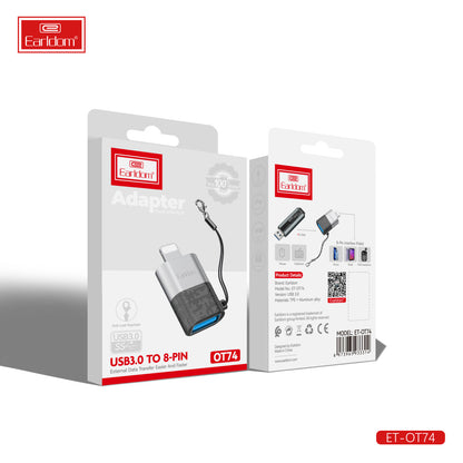 USB 3.0 to Lightning Adapter OTG  Earldom ET-OT74