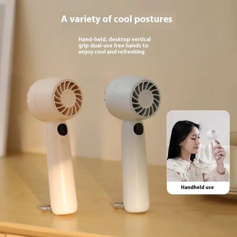 Портативный мини вентилятор WT-F08 ( L-08 ) White - 1200 mAh