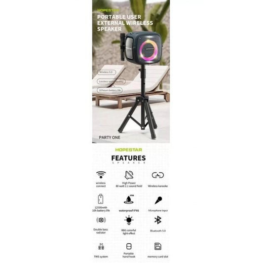Портативна колонка Hopestar Party One — Black