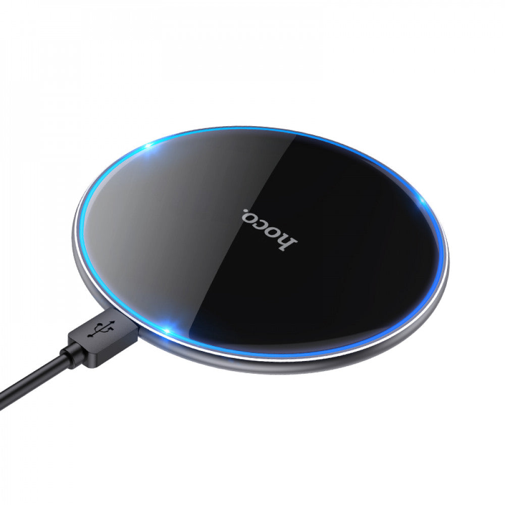 Wireless Charger 15W — Hoco CW6 Pro — black