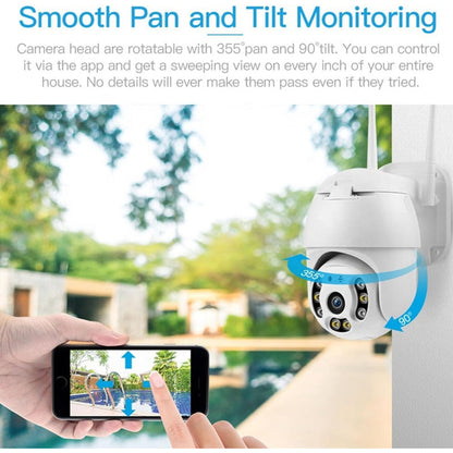 IP WiFi Smart Camera 3MP HD Model: IPC-V380-Q8-1 (app. complete set. with charger)