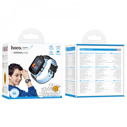 Smart Sports Watch (Call Version) Hoco Y104 — Blue