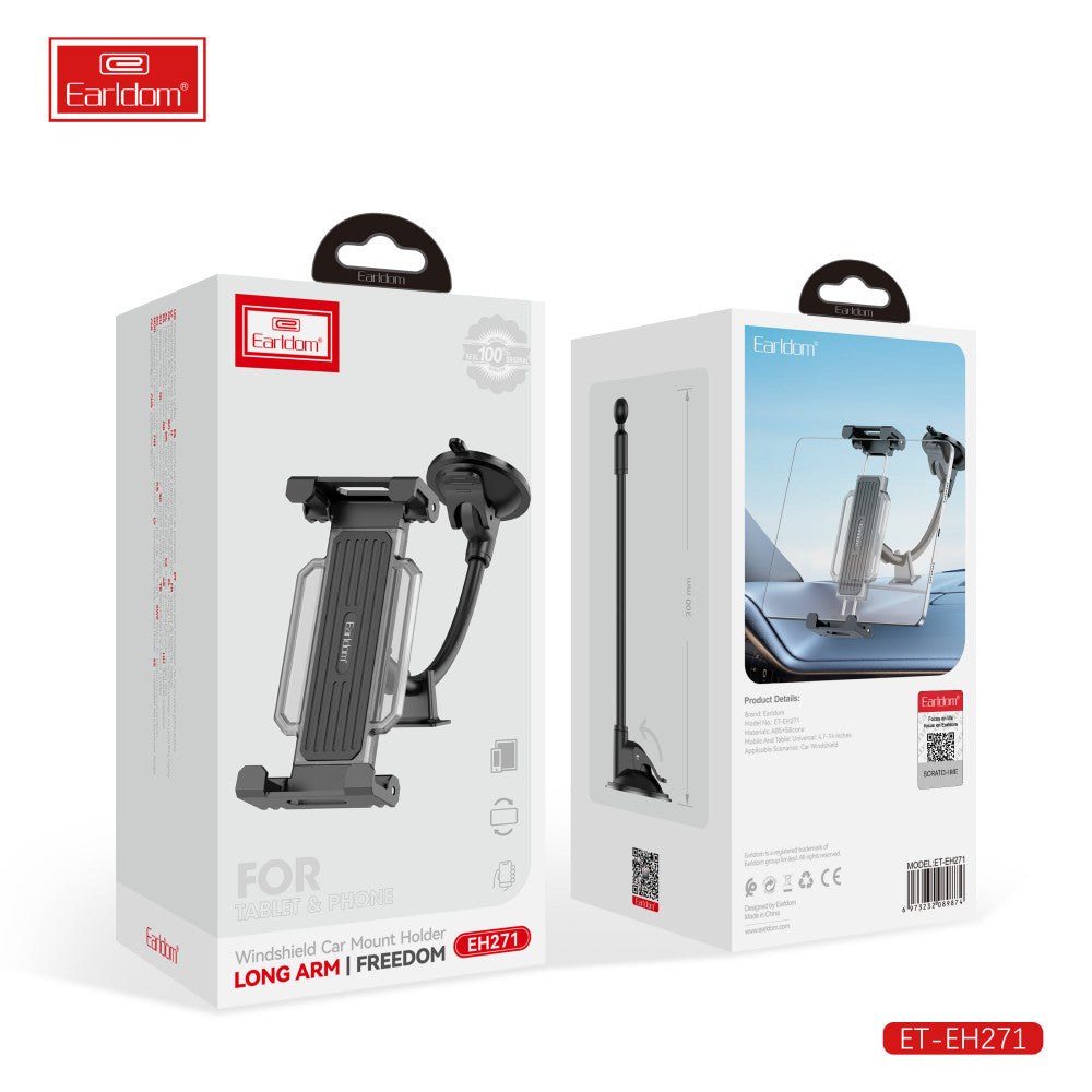 Автотримач розсувний на присосці — Earldom ET-EH271