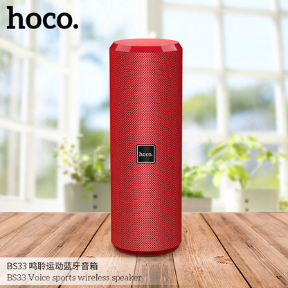 Bluetooth Speaker Hoco BS33 Voice sports — Black