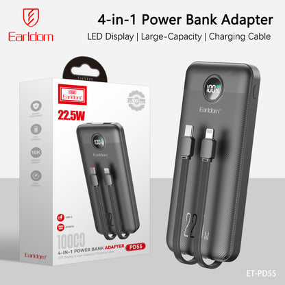 Power Bank 10000 mAh — Earldom ET-PD55
