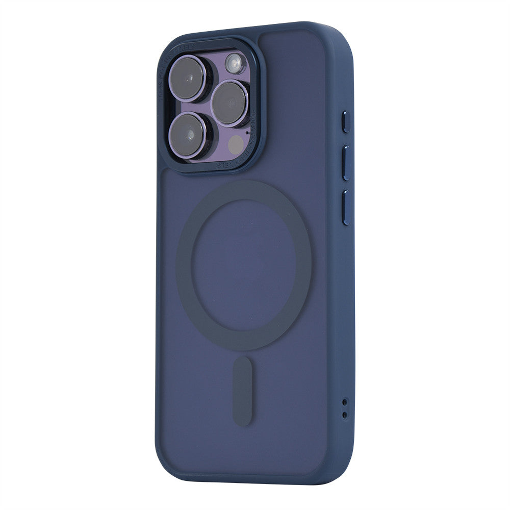 Накладка Чехлы OC Matte Case With MagSafe — iPhone 17   — Dark Blue