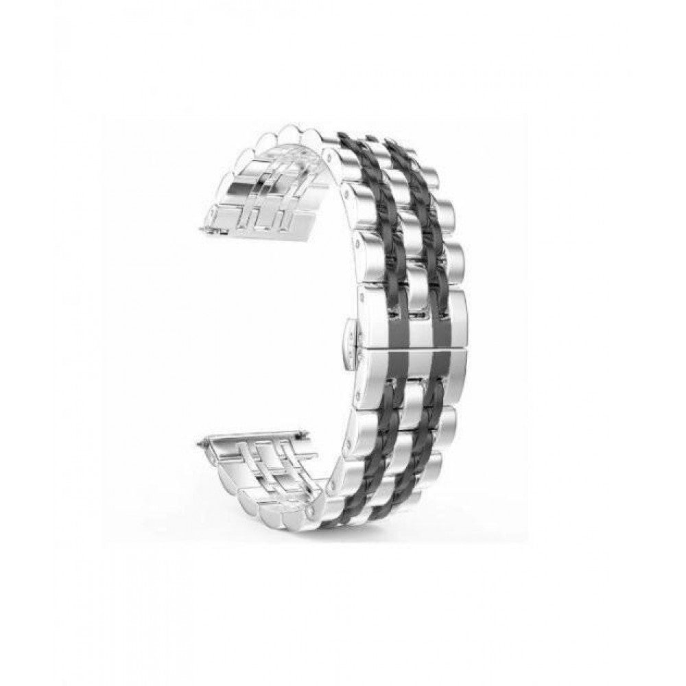 Ремінець 7 Bead Apple Watch 42 мм 44 мм 45 мм 49 мм Black &amp; Silver