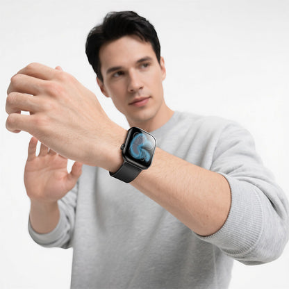 Smart Sports Watch (Call Version) Hoco Y42 — Silver