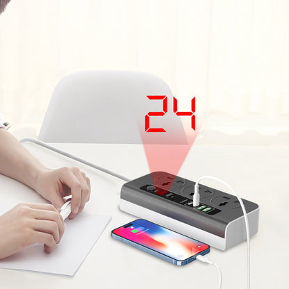 Фільтр живлення 4U | 3P | 3.1A | 1.5m — Earldom ES-SC02