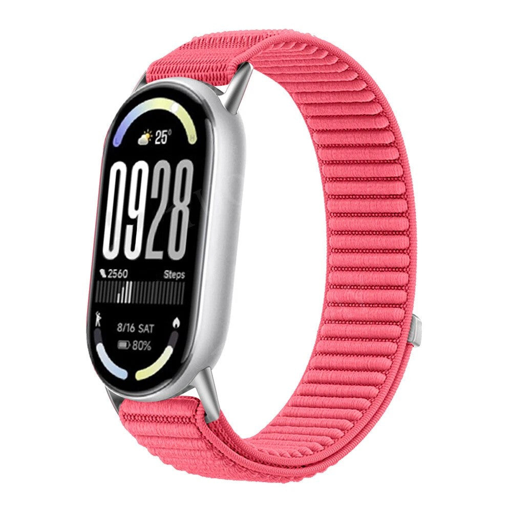 Ремінець Nylon Loop Xiaomi Mi Band 8 ; 9 ; 10 — Light Pink
