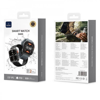 Wiwu SW05 Smart watch  — Black