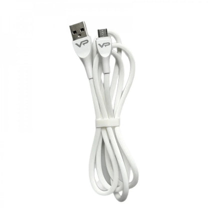 Кабель Micro 2.4A (1m) Veron SM08 Silicon — Black