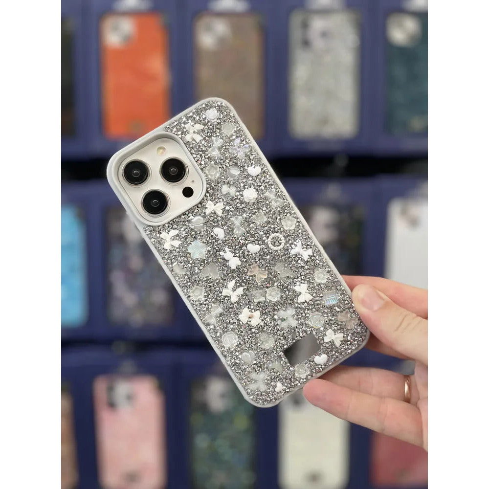 Bling World Swarovski TPU Case iPhone 15 Pro 