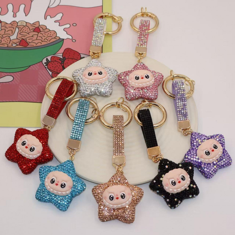 Брелок Labubu Star  — Black