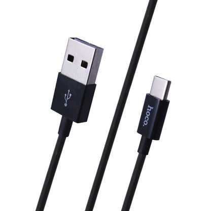 Кабель USB C 2A (1m) Hoco X23 — Black