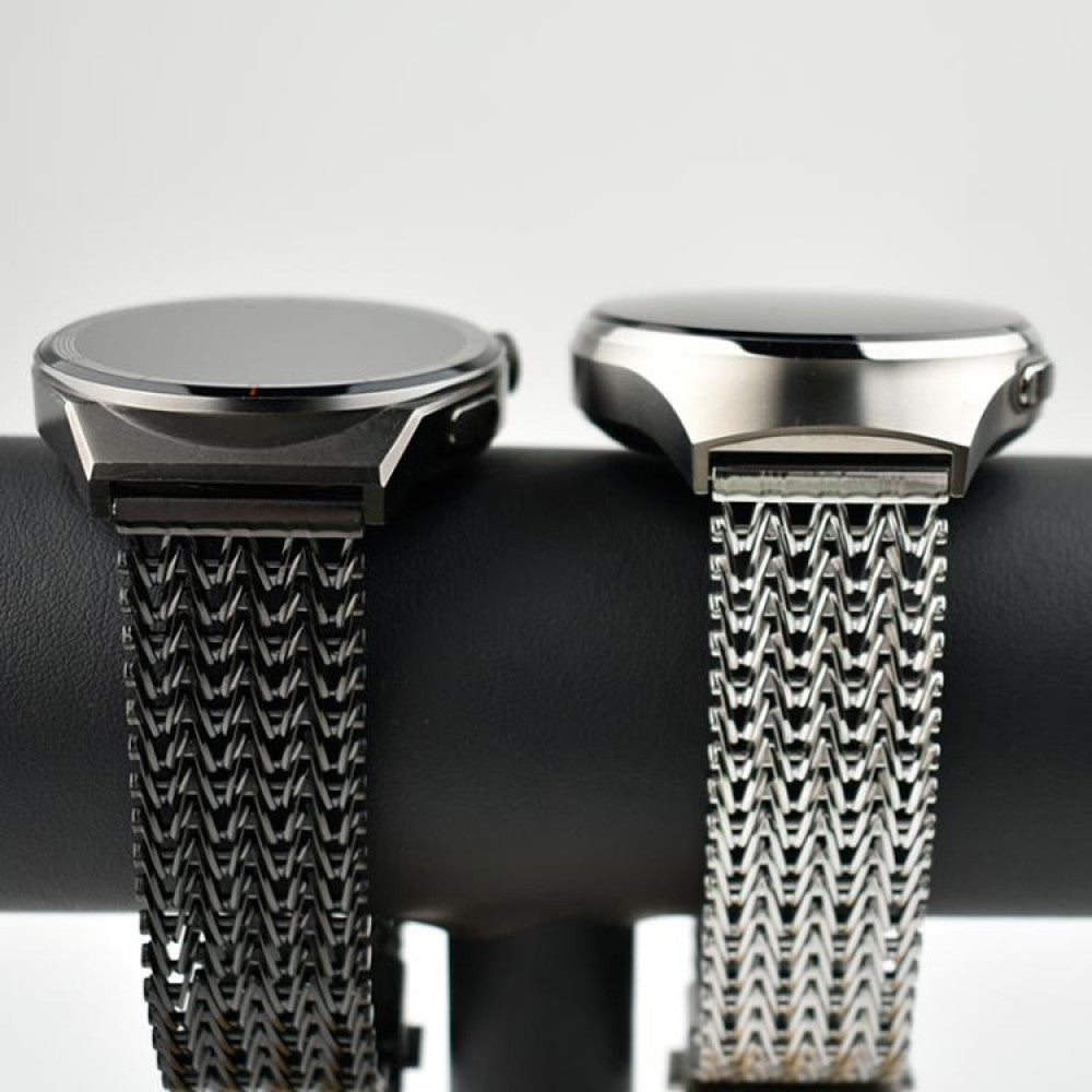 Ремінець W Metal Apple Watch 42 mm 44 mm 45 mm 49 mm Black