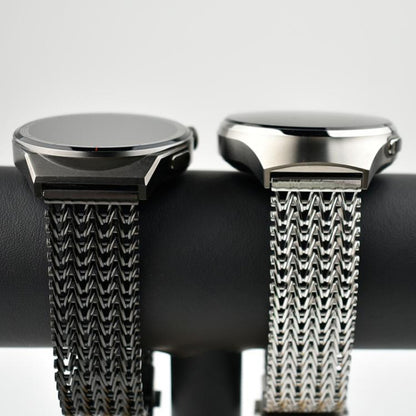 Ремінець W Metal Apple Watch 42 mm 44 mm 45 mm 49 mm Black